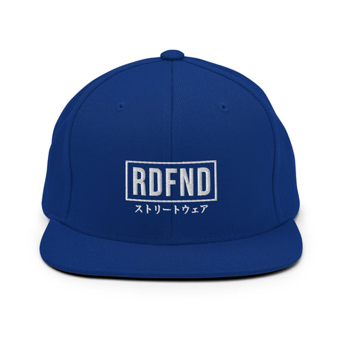 RDFND Snapback Hat - Blue