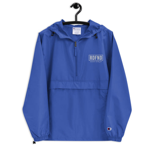 Embroidered Blue Champion Jacket